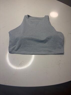 Old Navy Grey high neck workout top
